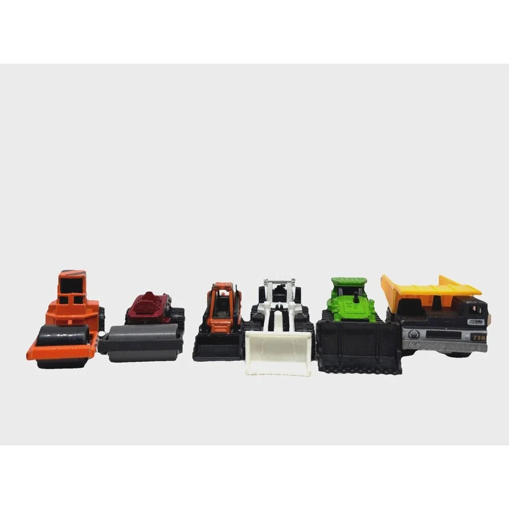 6 Pk Vtg Maisto Tonka Matchbox Die Cast Commercial Construction Vehicles Utility